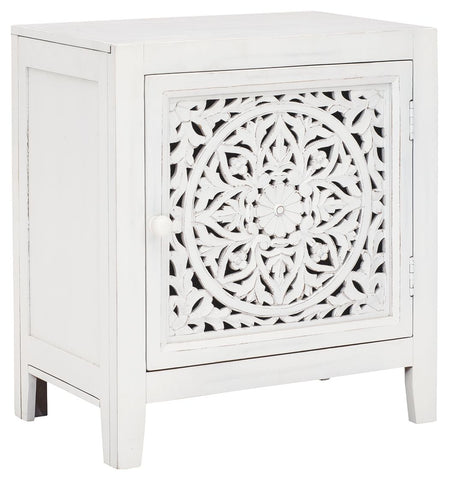 Fossil Ridge - White - Accent Cabinet