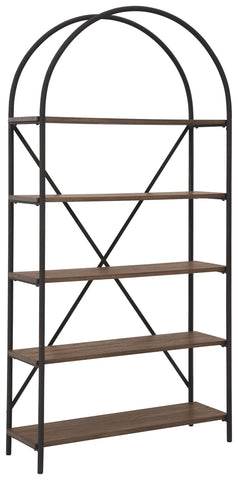 Galtbury - Brown/Black - Bookcase