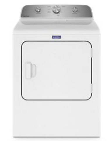 Maytag 7.0 Cu. Ft. Front Load Electric Wrinkle Prevent Dryer in White