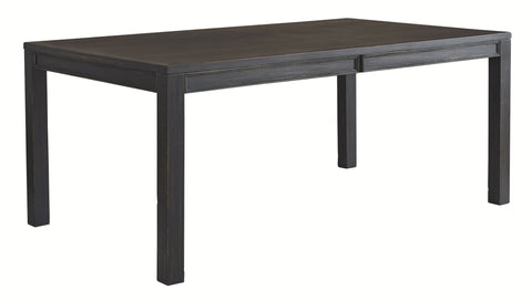 Jeanette - Black - Rectangular Dining Room Table