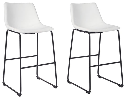 Centiar - White - Tall UPH Barstool (2/CN)
