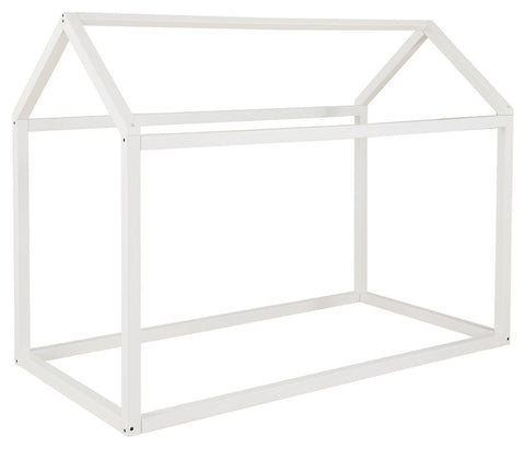 Flannibrook - White - Twin House Bed Frame