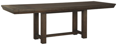 Dellbeck - Brown - RECT Dining Room EXT Table