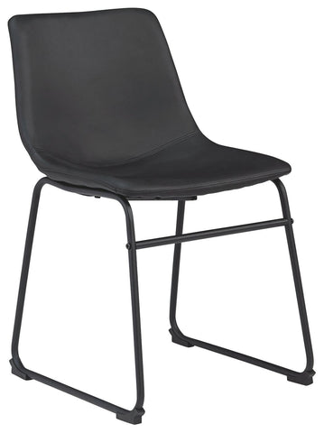 Centiar - Black - Dining UPH Side Chair (2/CN)
