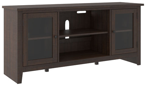 Camiburg - Warm Brown - LG TV Stand w/Fireplace Option