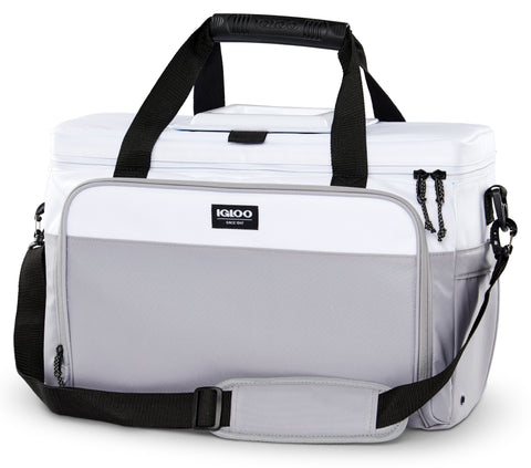 Igloo Coast Cooler 36 Can Duffel Bag Cooler White/Gray