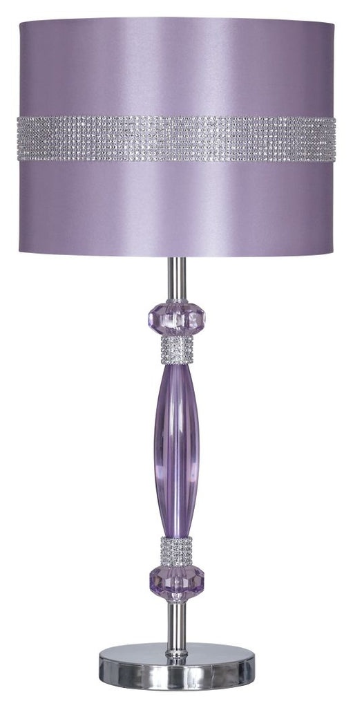 Nyssa - Purple - Metal Table Lamp (1/CN)