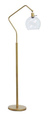 Marilee - Antique Brass Finish - Metal Floor Lamp (1/CN)