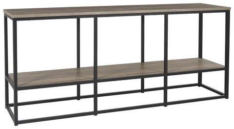 Wadeworth - Brown/Black - Extra Large TV Stand