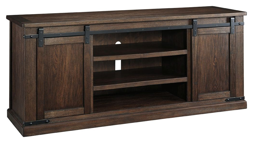 Budmore - Rustic Brown - Extra Large TV Stand