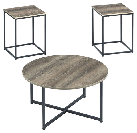 Wadeworth - Two-tone - Occasional Table Set (3/CN)