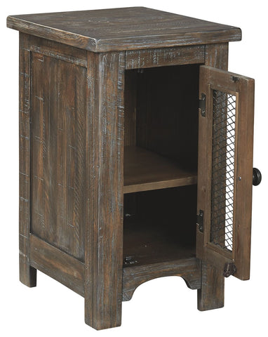 Danell Ridge - Brown - Chair Side End Table