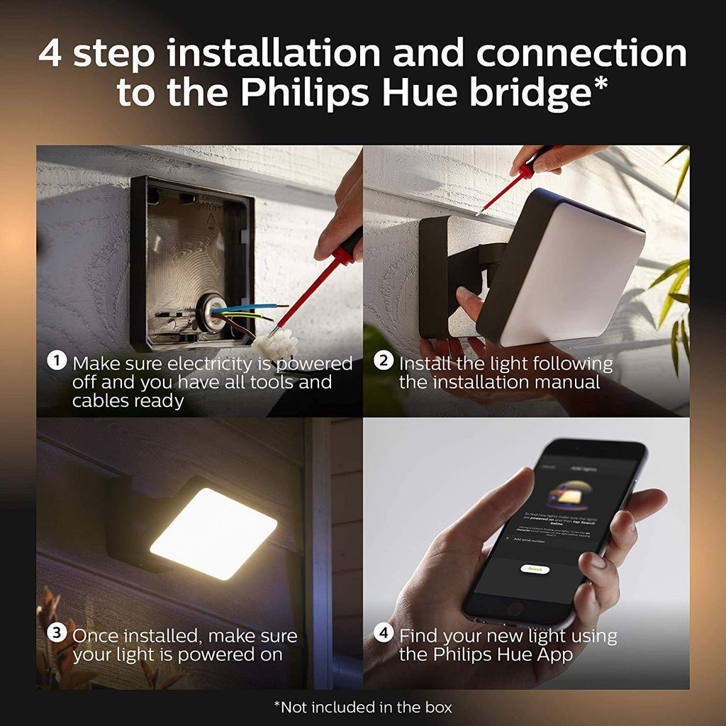 PHILIPS Hue Bridge Wireless Lighting System Control Unit 