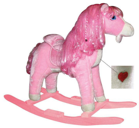 Charm Pinkie the Light-Up Horse Rocker - Smart Neighbor