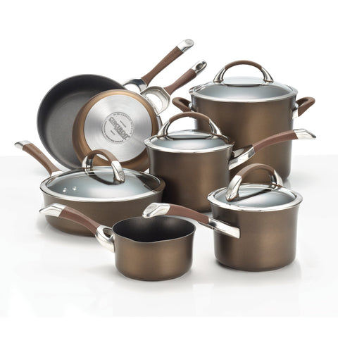 Circulon-11pc-Symmetry-Hard-Anodized-Cookware-Set-Chocolate