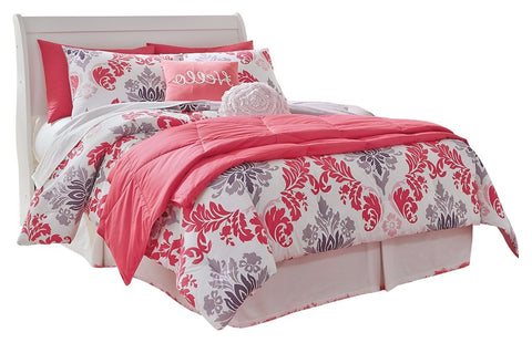 Anarasia - White - Full Sleigh Headboard
