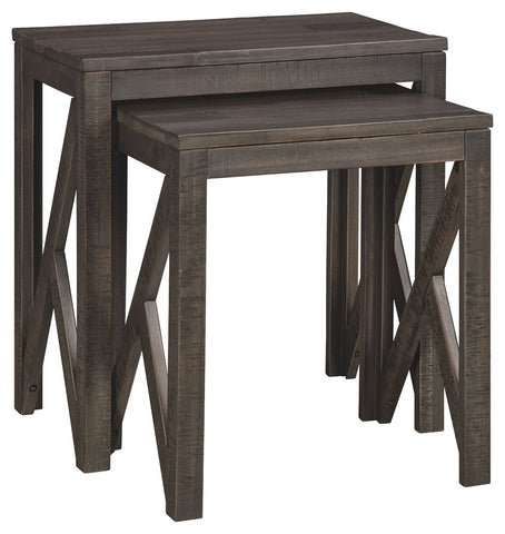 Emerdale - Gray - Accent Table Set (2/CN)