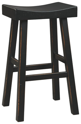 Glosco - Black - Tall Stool (2/CN)