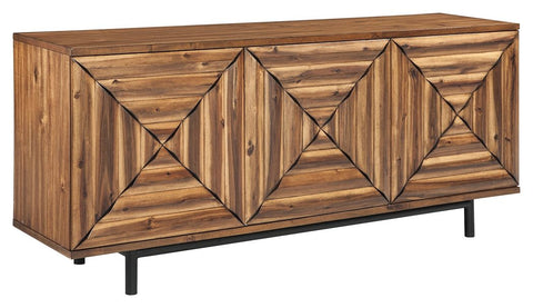 Fair Ridge - Warm Brown - Accent Cabinet