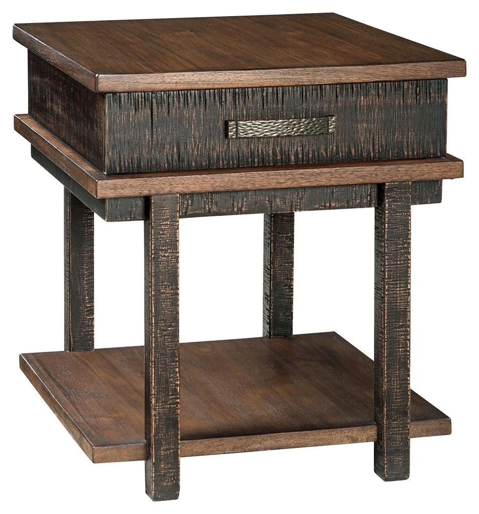 Stanah - Two-tone - Rectangular End Table