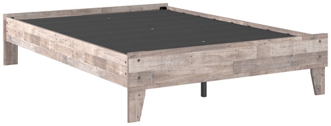 Neilsville - Whitewash - Full Platform Bed