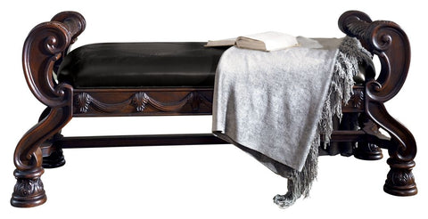 North Shore - Dark Brown - Large UPH Bedroom Bench