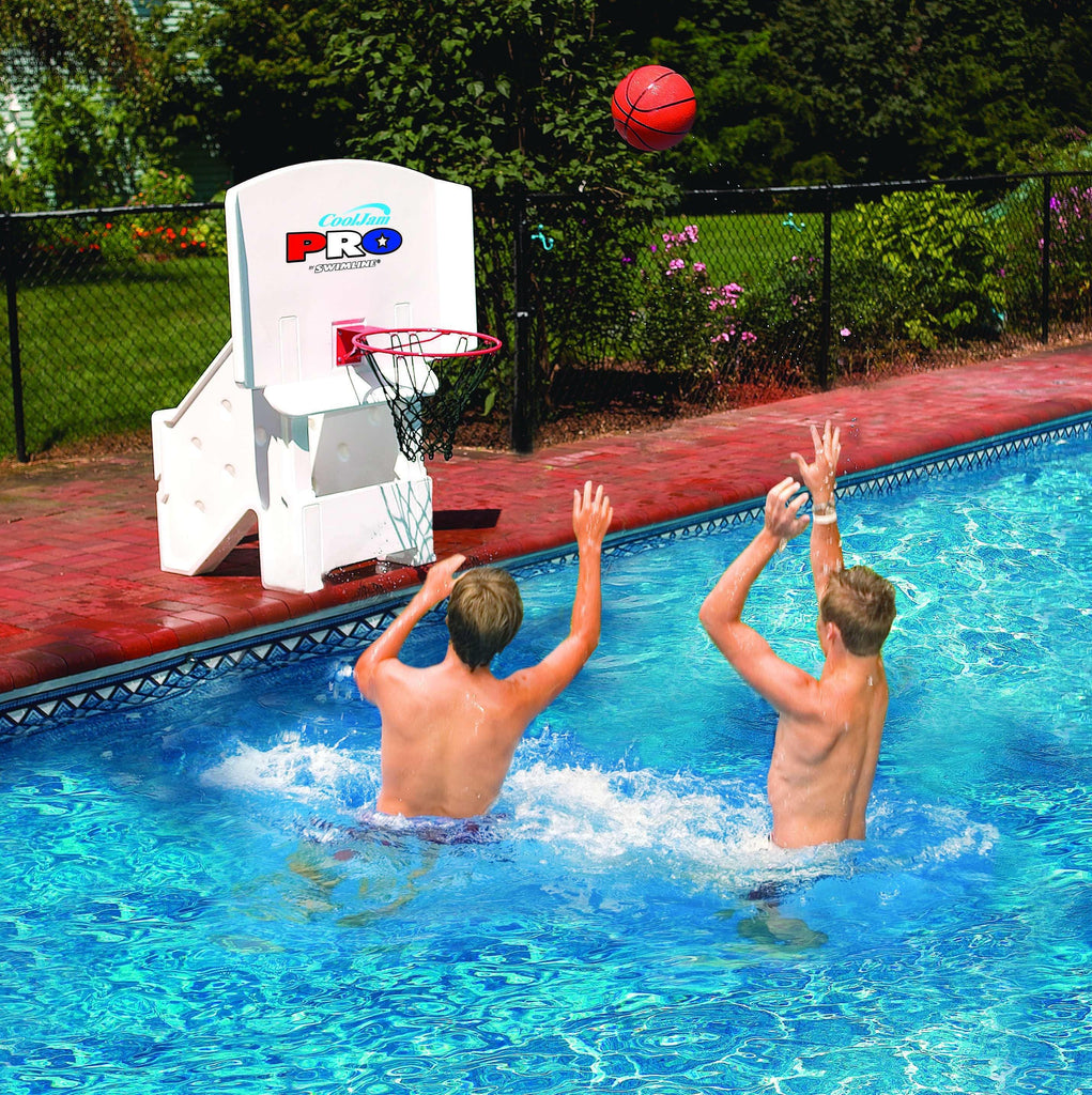 Swimline Cool Jam Pro Poolside Basketball - Smart Neighbor