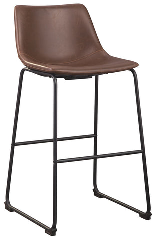 Centiar - Brown - Tall UPH Barstool (2/CN)