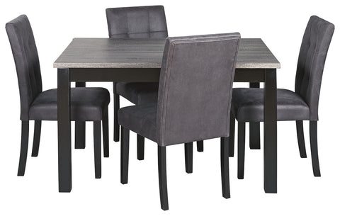 Garvine - Two-tone - RECT DRM Table Set (5/CN)