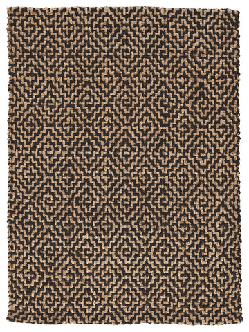 Broox - Natural/Black - Medium Rug