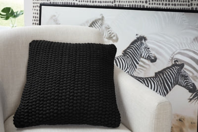 Ashley Furniture Renemore Pillow (Set of 4) Black/Gray
