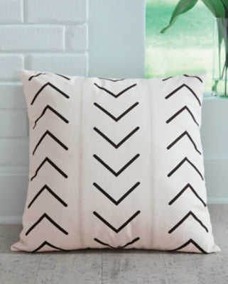 Ashley Furniture Kallan Pillow (Set of 4) White;Black/Gray