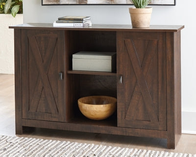 Ashley Furniture Turnley Accent Cabinet Brown/Beige