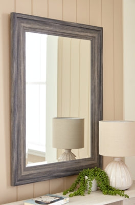 Ashley Furniture jACEE Accent Mirror Natural;Brown/Beige;Metallic