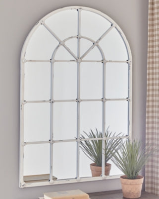 Ashley Furniture Oengus Accent Mirror Metallic