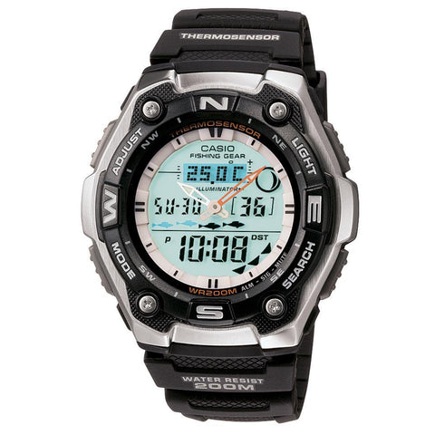 Casio Sports Gear Watch with Fishing Mode and Moon Data - Smart Neighbor