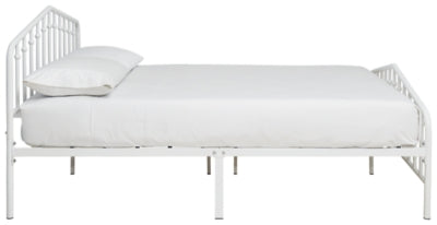Ashley Furniture Trentlore Queen Metal Bed White