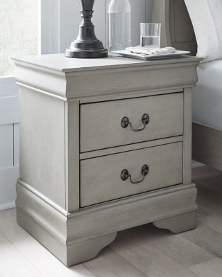 Ashley Furniture Kordasky Nightstand Black/Gray