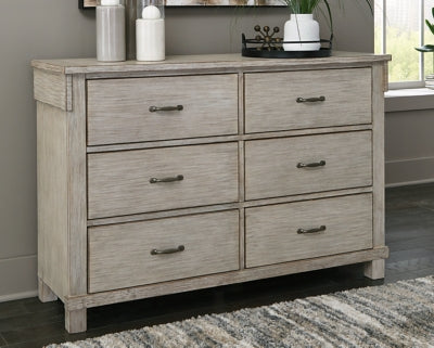 Ashley Furniture Hollentown Dresser White;Brown/Beige