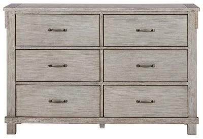 Ashley Furniture Hollentown Dresser White;Brown/Beige
