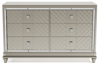 Ashley Furniture Chevanna Dresser Metallic