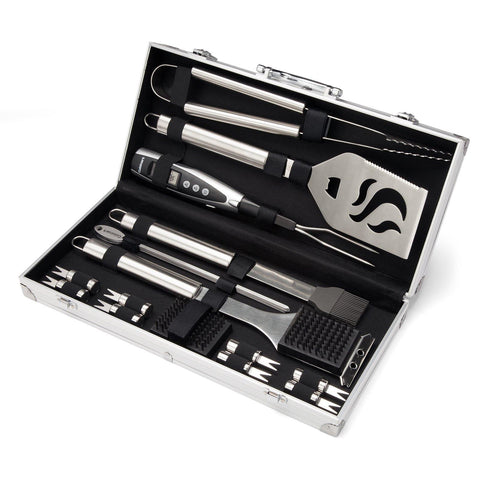 Cuisinart 20pc Deluxe Stainless Steel Grill Set - Smart Neighbor