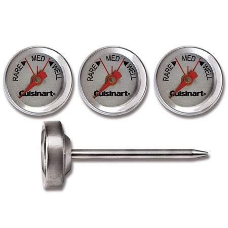Cuisinart Set of Four Outdoor Grilling Steak Thermometers - Smart Neighbor