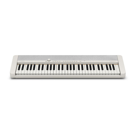 Casio Casiotone Ultra-Portable 61-Key Keyboard White