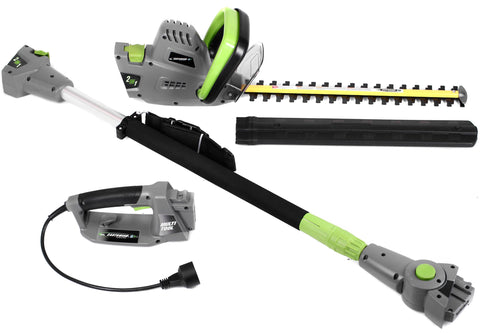 Earthwise 2-in-1 Convertible Pole Hedge Trimmer - Smart Neighbor