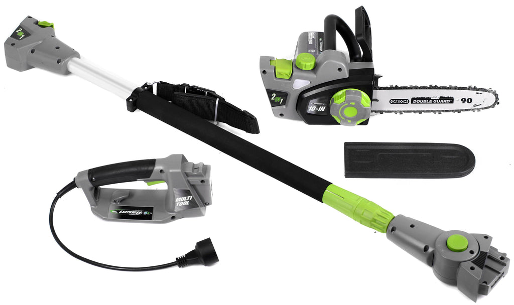 Earthwise 2-in-1 Convertible Pole Chain Saw - Smart Neighbor