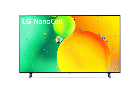 LG 65 Inch Class NANO75 UQA series LED 4K UHD Smart webOS 22 with ThinQ AI TV