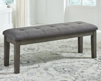 Ashley Furniture Hallanden 50" Dining Bench Black/Gray