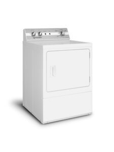 Speed Queen 7.0 Cu. Ft. Sanitizing Electric Dryer with Extended Tumble - White