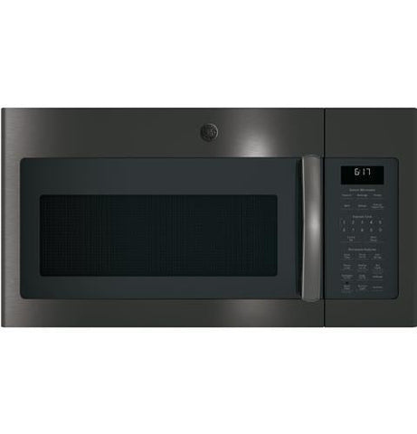 GE 1.7 Cu. Ft. Over-the-Range Sensor Microwave Oven- Black Stainless